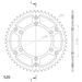REAR SPROCKET SUPERSPROX STEALTH RST-1512:52-RED CRVEN 52T, 520