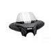 WINDSHIELD CUSTOMACCES BATWING EH0012H SMOKE