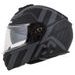 FULL FACE HELMET CASSIDA MODULO 2.0 PROFILE VISION MATT BLACK/ GREY/ REFLECTIVE GREY XS