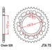 REAR ALU SPROCKET JT JTA 75-43BLK 43T, 520 CRNI