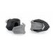 FRAME SLIDERS PUIG R19 22392N BLACK WITH GREY RUBBER