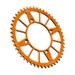 REAR ALU SPROCKET JT JTA 891-48ORG 48T, 520 ORANGE