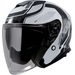 JET HELMET AXXIS MIRAGE SV ABS VILLAGE A1 GLOSS BLACK XS