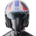 JET HELMET GMS VECTUS ZG11601 BLACK MATT - PETROL - RED XS