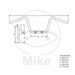HANDLEBAR JMT MCL136SC 25,4 MM / 1 " KROM