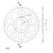 REAR ALU SPROCKET SUPERSPROX RAL-727_525:44-BLK CRNI