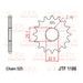 CHAIN KIT EK - ZLAT CHAIN 525 ZVX, X-RING (X, NX, QX, XS), CHK FRONT SPROCKET JT CHK RUBBER CUSHIONED, CHK REAR SPROCKET SUPERSPROX STEALTH FOR TRIUMPH SPEED TWIN 1200 2019-2024