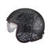 OPEN FACE HELMET MT HELMETS LE MANS 2 SV S DYSTOPIC B12 MATT XL