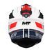 MOTOCROSS HELMET MT HELMETS FALCON S RULER A15 GLOSS XS