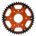 REAR SPROCKET SUPERSPROX STEALTH RST-905:45-ORG ORANGE 45T, 520