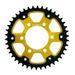 REAR SPROCKET SUPERSPROX STEALTH RST-488:42-GLD ZLATO 42T, 530