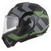 FULL FACE HELMET CASSIDA MULTIFLIP KORP BLACK MATT/GREEN/GRAY XS