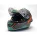 FULL FACE HELMET AXXIS COBRA RAGE A16 MATT GREEN XS