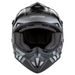 MOTOCROSS HELMET CASSIDA CROSS CUP SONIC MATT GREY /BLACK 2XL