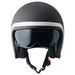 JET HELMET GMS RIDE ZG11702 MATT BLACK-WHITE 2XL