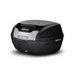 TOP CASE WITH COLOR COVER SHAD SH40 BLACK METAL