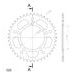 REAR ALU SPROCKET SUPERSPROX RAL-7_520:42-BLK CRNI 42T, 520