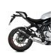 FULL EXHAUST SYSTEM 3X1 MIVV AK-1 CF.010.LZK BLACK WITH CARBON CAP