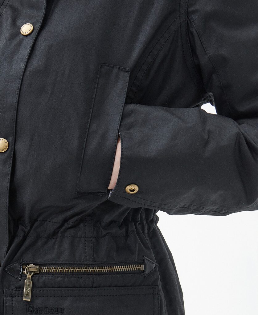 Gentleman Store Barbour Kelsall Waxed Cotton Parka Jacket — Classic