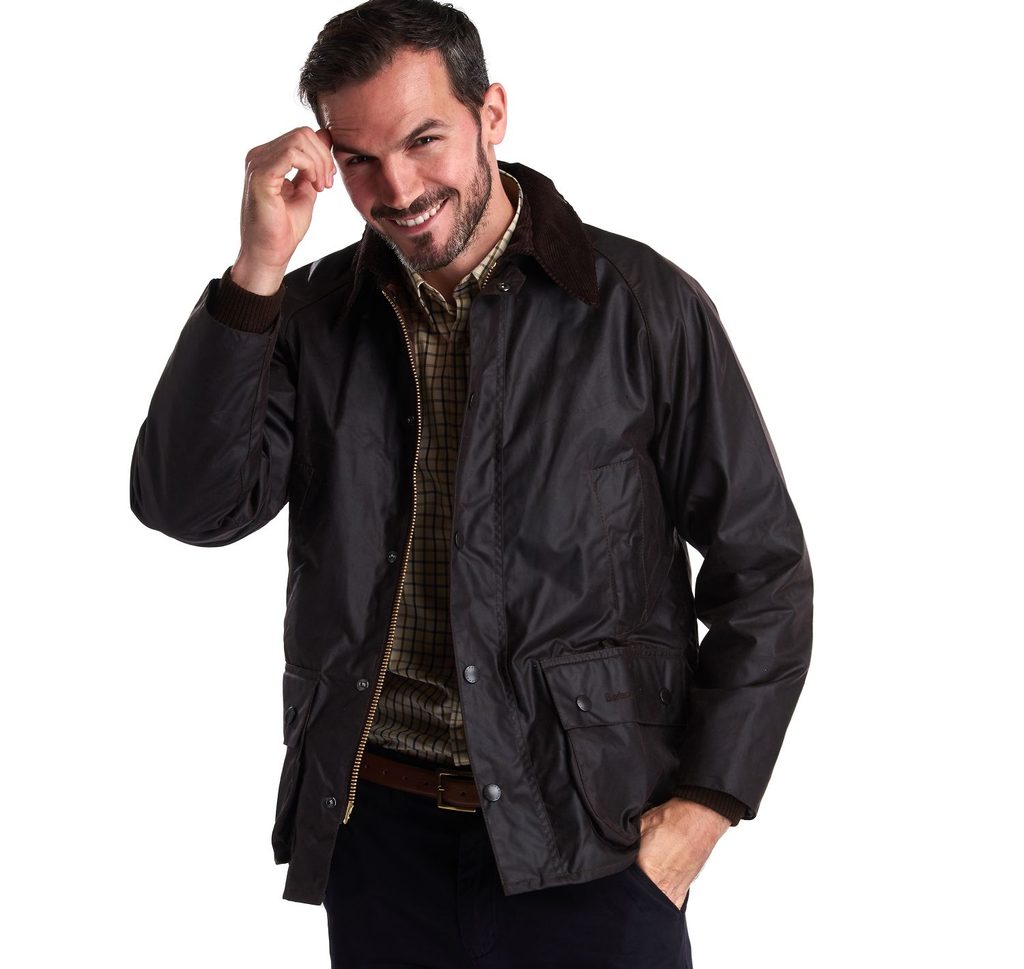 Gentleman Store - Voštana jakna Barbour Bedale – tamnosmeđa - Barbour -  Jakne i kaputi - Odjeća