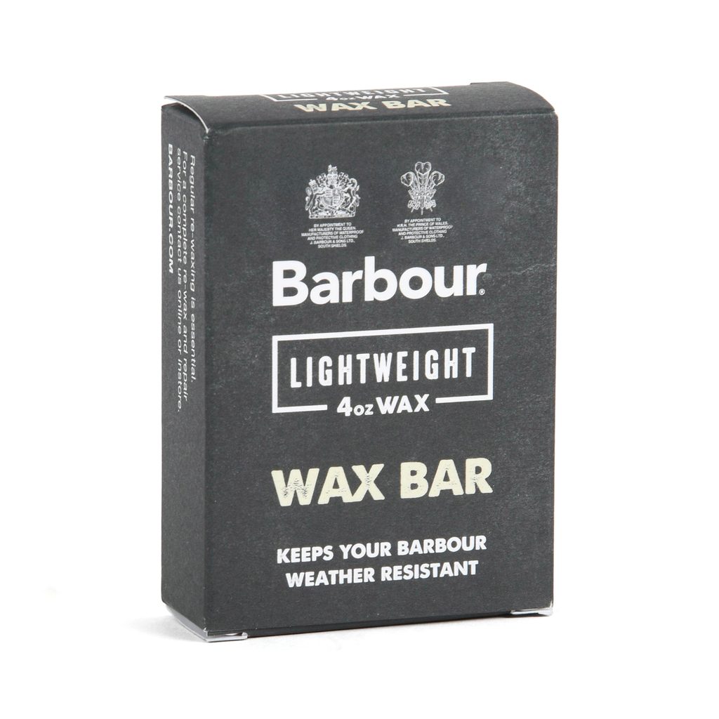 Gentleman Store - Zaštitni vosak za lagane voštane jakne Barbour  Lightweight Jacket Wax Bar (75 g) - Barbour - Jakne i kaputi - Odjeća