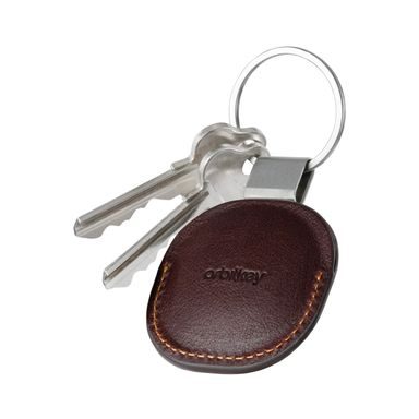 Kožni držač za Airtag Orbitkey s privjeskom za ključeve