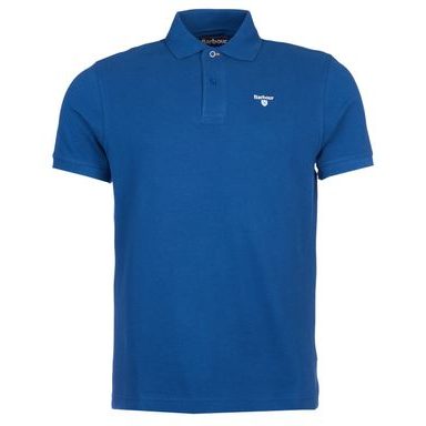 Barbour Lightweight Sports Polo Shirt — Deep Blue