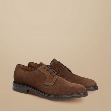 Charles Tyrwhitt Suede Derby Rubber Sole Shoes