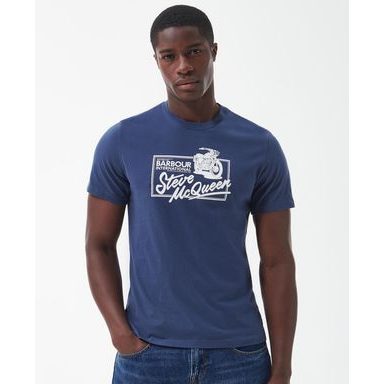 Barbour International Eddie T-Shirt — Oxford Navy