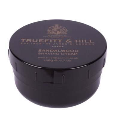 Krema za brijanje Sandalwood tvrtke Truefitt & Hill (190 g)