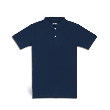 Polo majica sa sedefastom dugmadi John & Paul – navy