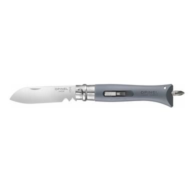 Višenamjenski sklopivi nož Opinel VRI N°09 DIY (sivi)