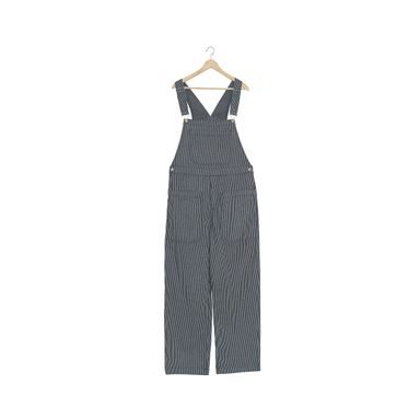 By The Oak Striped Indigo Overalls