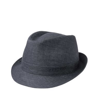 Stetson Trilby Linen — Dark Grey