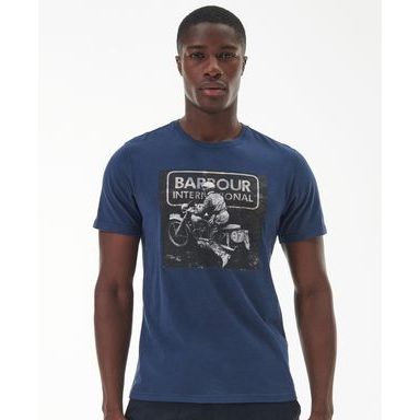 Barbour International Eddie T-Shirt — Oxford Navy