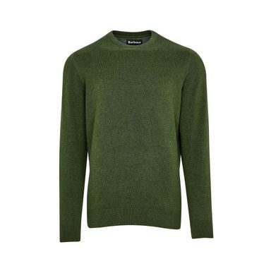 Lagani pulover Barbour Pima Cotton Crew Neck - Green Marl