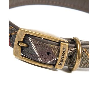 Barbour Leather Dog Collar — Brown