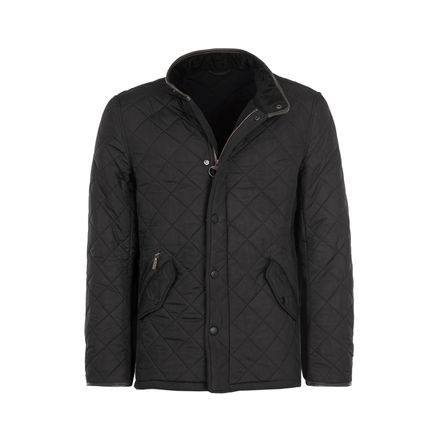 Barbour Powell Quilted Jacket — Black