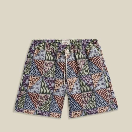 Portuguese Flannel — Patch Tapestry Shorts