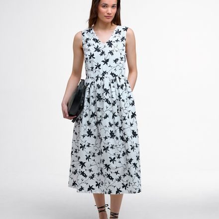 Barbour Elina Printed Midi Dress