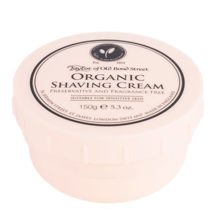 Krema za brijanje Taylor of Old Bond Street - Organic (150 g)