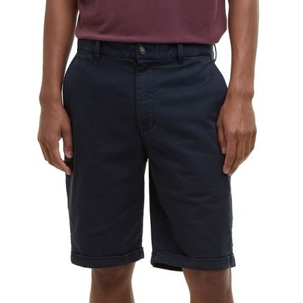 Barbour Washed Twill Chino Shorts — Dark Navy