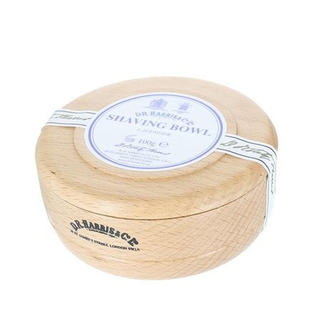 Drvena posuda sa sapunom za brijanje D.R. Harris - Lavender (100 g)