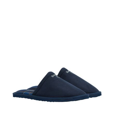 Barbour Everitt Mule Slippers — Navy