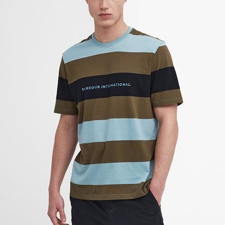 Barbour International Motor Hoop T-Shirt