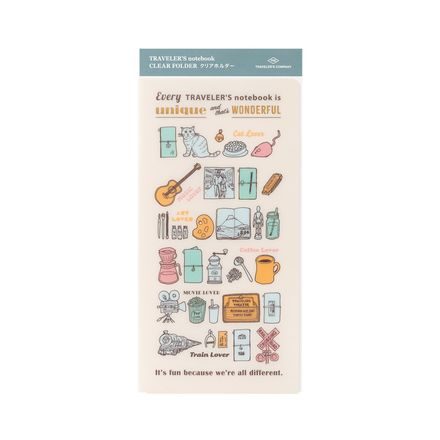 Traveler's — Clear Folder 2027