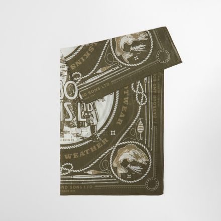 Barbour Heritage Bandana — Mid Olive
