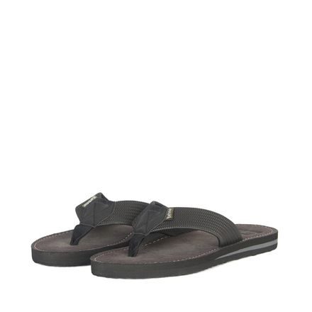 Barbour Toeman Beach Sandal — Black