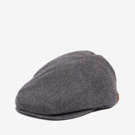 Barbour Redshaw Flat Cap — Classic Grey