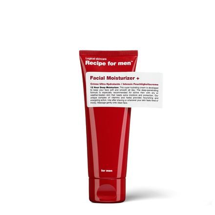 Snažna hidratantna krema za lice Recipe for Men Facial Moisturizer+ (75 ml)